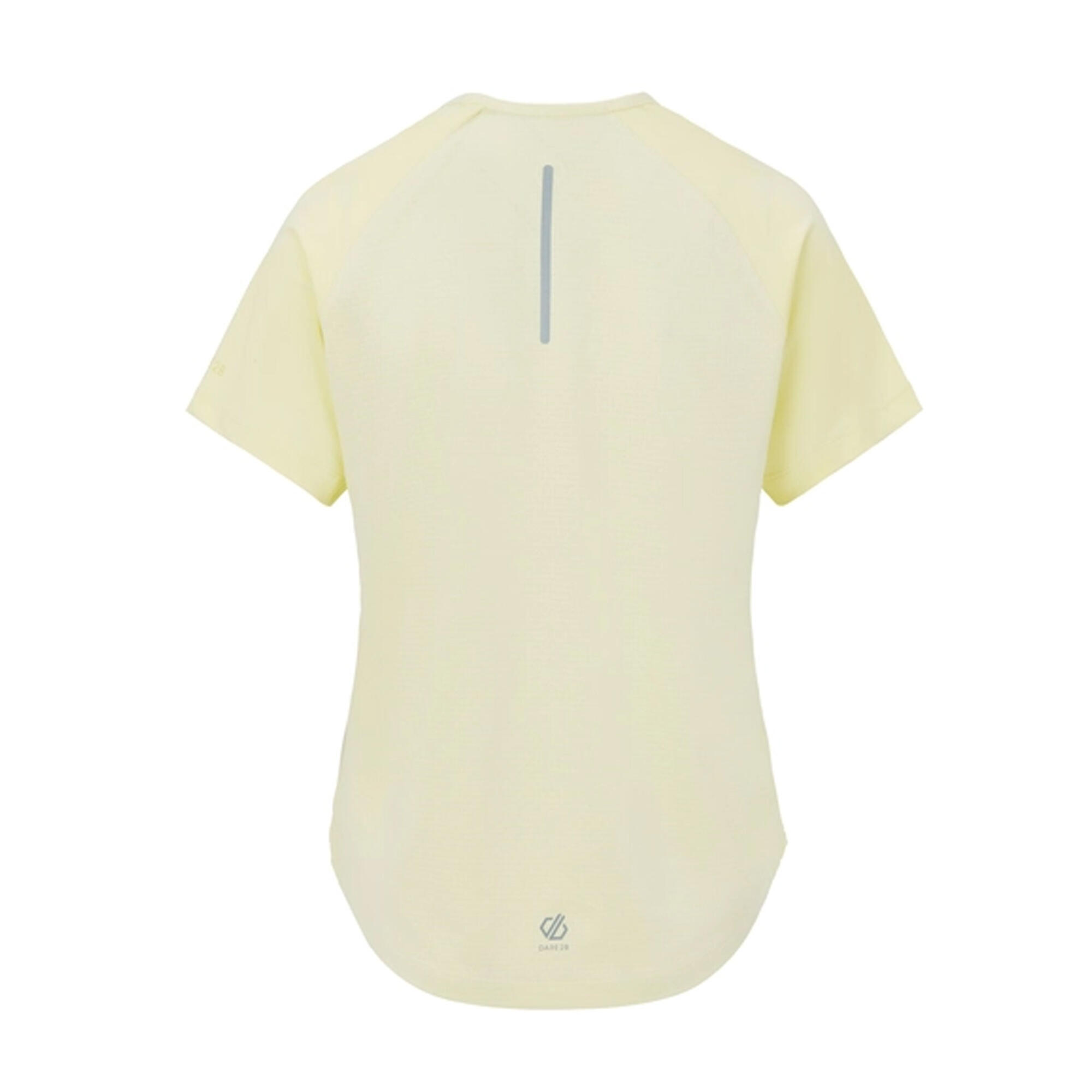 Tshirt CHASE Femme (Jaune Cire) 2/5