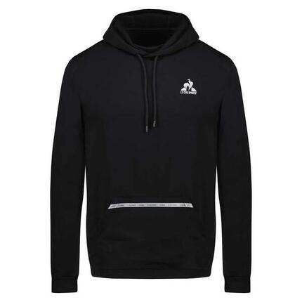 Sweat à Capuche Noir Homme Le Coq Sportif Training Hoody N°2