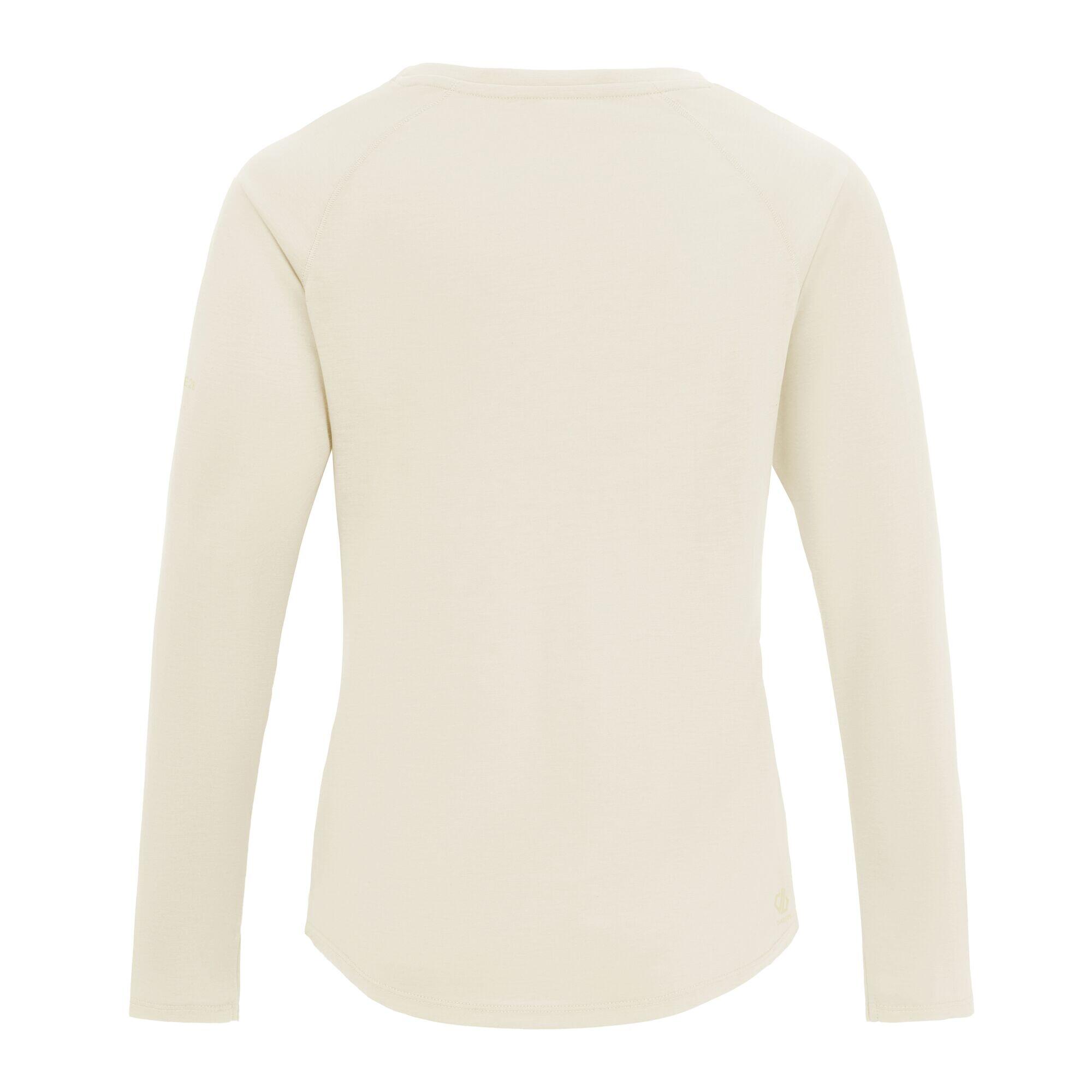 "Serenity" TShirt für , Langärmlig Damen Mandelmilch 2/4