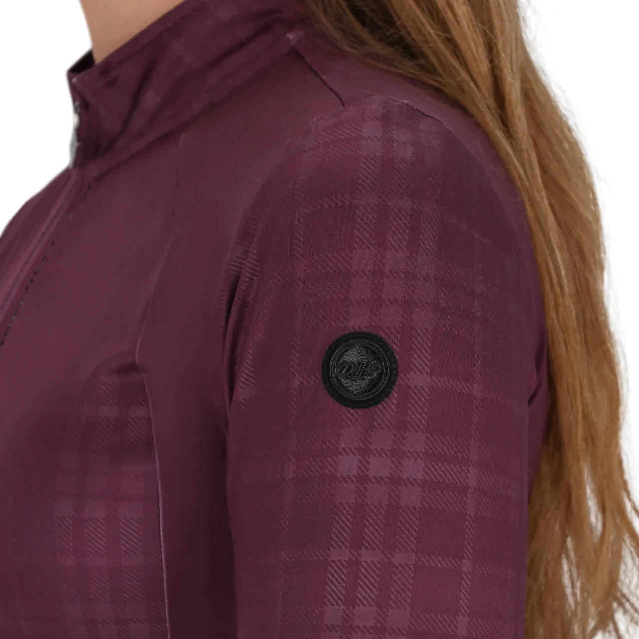 Polo equitazione a manica lunga da donna QHP Zahra 5/6