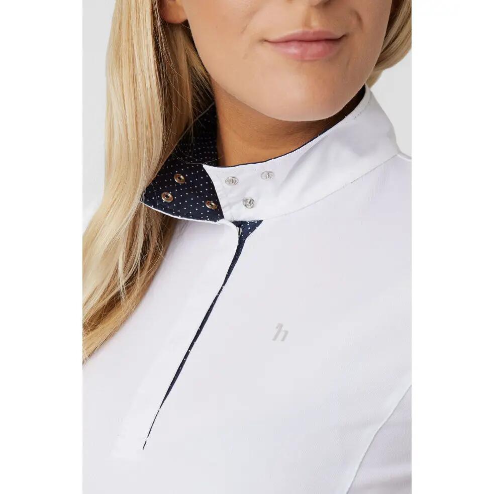 Dameswedstrijdpolo Horze Blaire 4/4