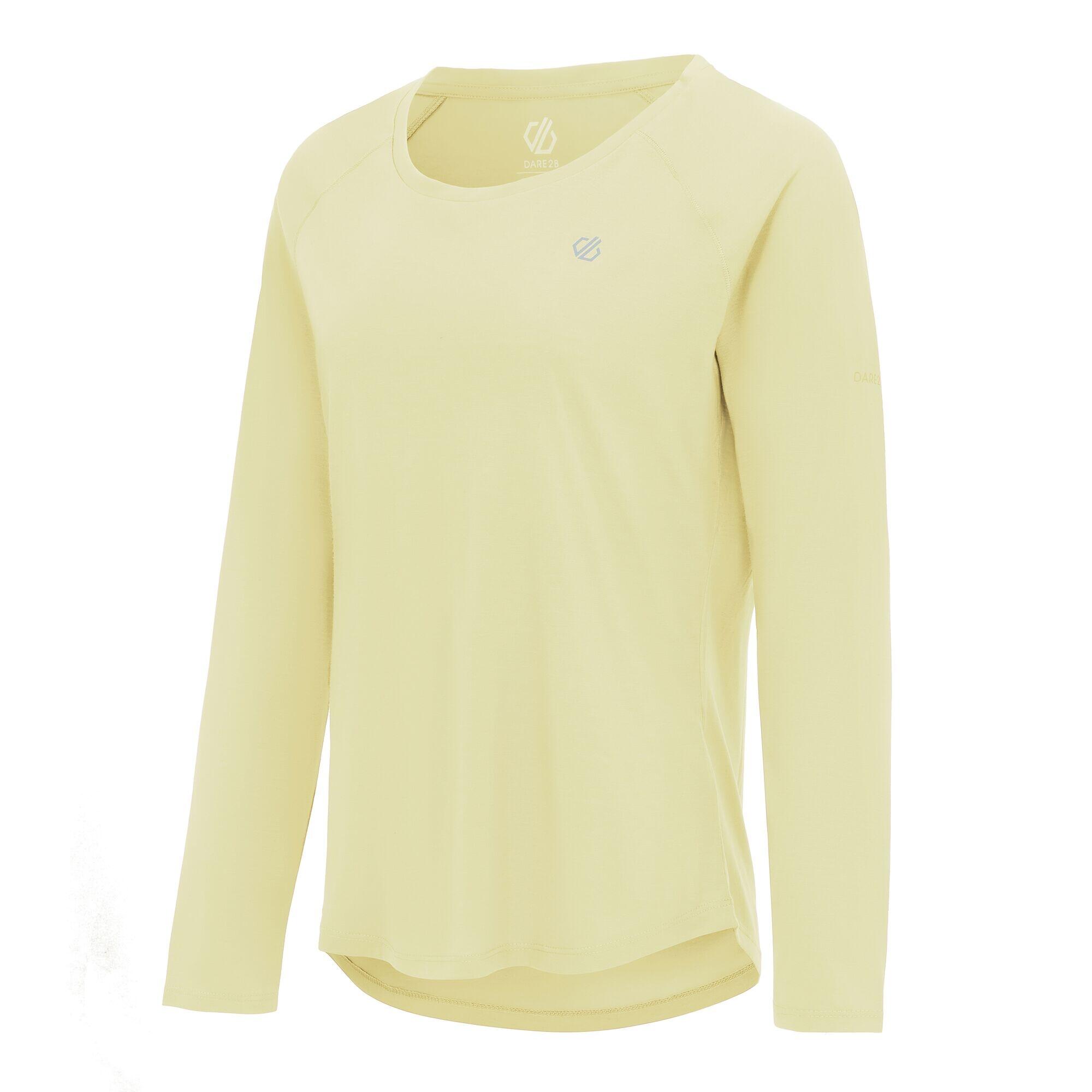 Tshirt Manches Longues SERENITY Femme (Jaune Cire) 3/4