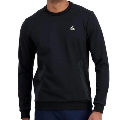 Felpa Nera Uomo Le Coq Sportif Coq D'or