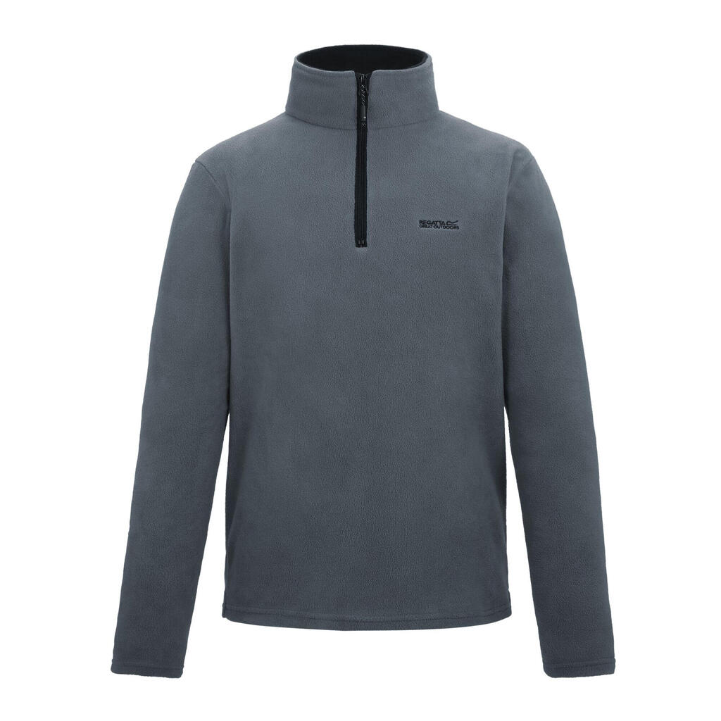 Great Outdoors Mens Thompson Half Zip Fleece Top (Dark Storm)
