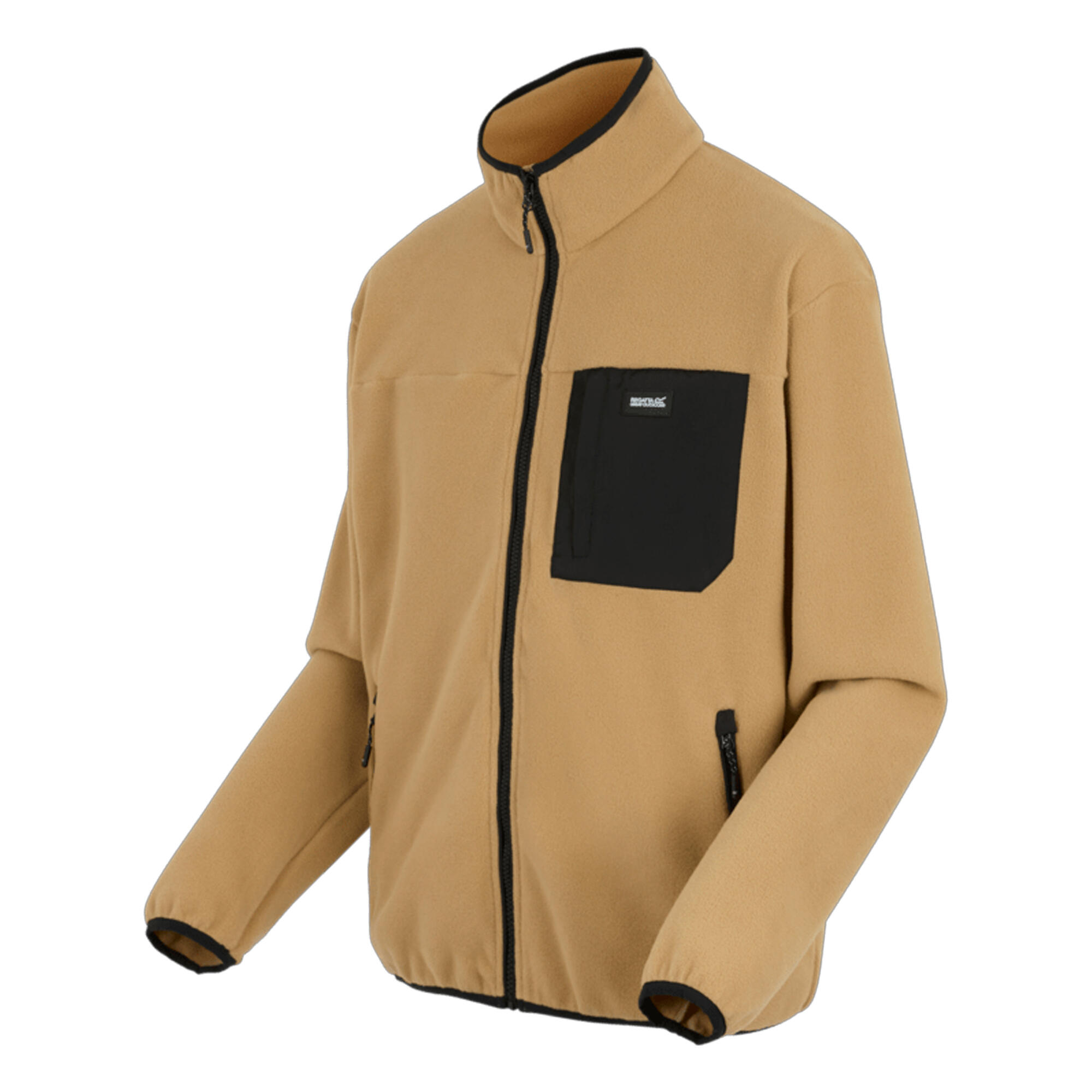 "Frankie" Fleecejacke Durchgehender Reißverschluss für Herren Eiskaffee 3/4