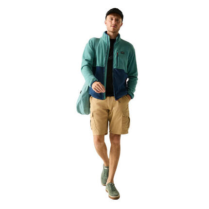 Veste Polaire Motif/style Blocs De Couleurs FRANKIE Homme (Bleu Clair / Bleu