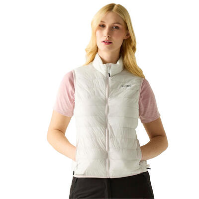 Dames hillpack ii gilet (nauwelijks wit/roze mist)