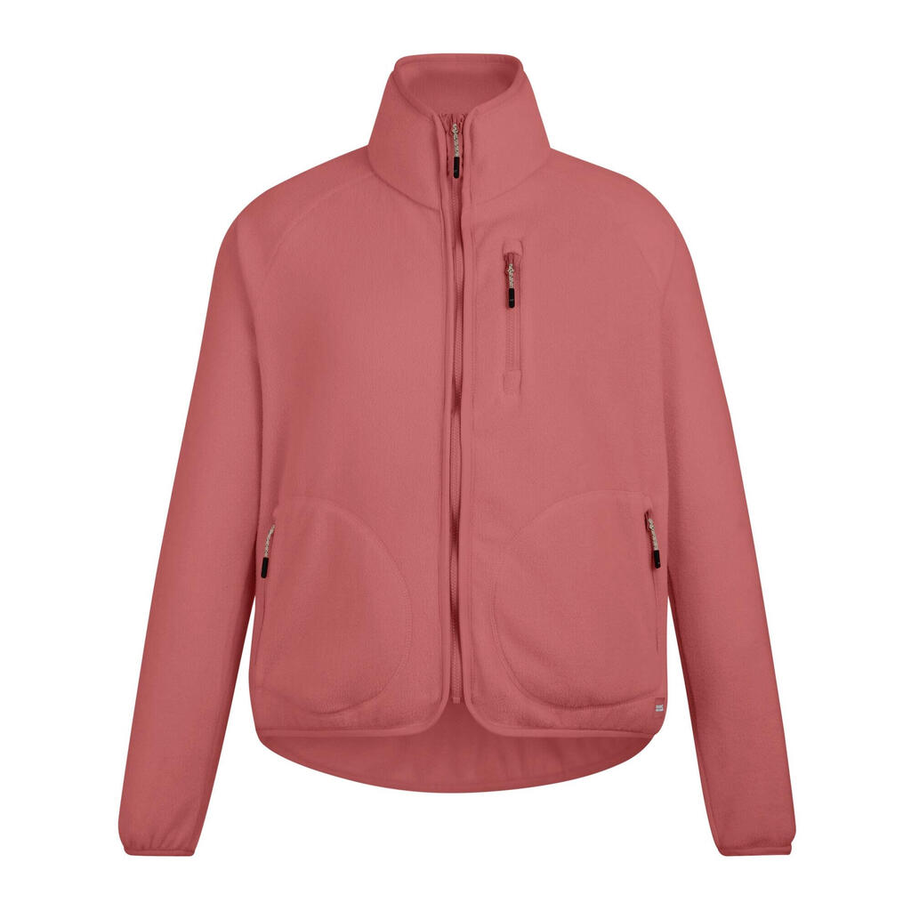 Womens/Ladies Frankie Full Zip Fleece Jacket (Slate Rose)