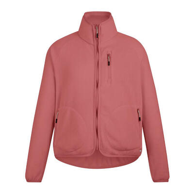 Dames frankie full zip fleecejack (zwart)