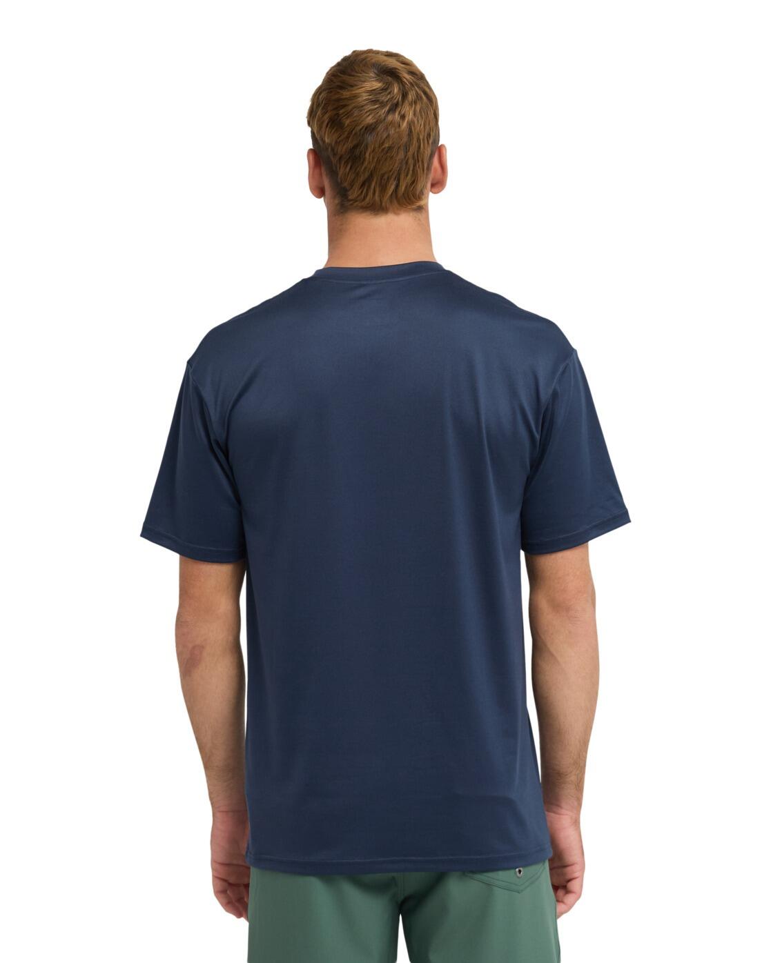 Camiseta de surf de manga corta NOMAD SURF Azul Hombre 3/4