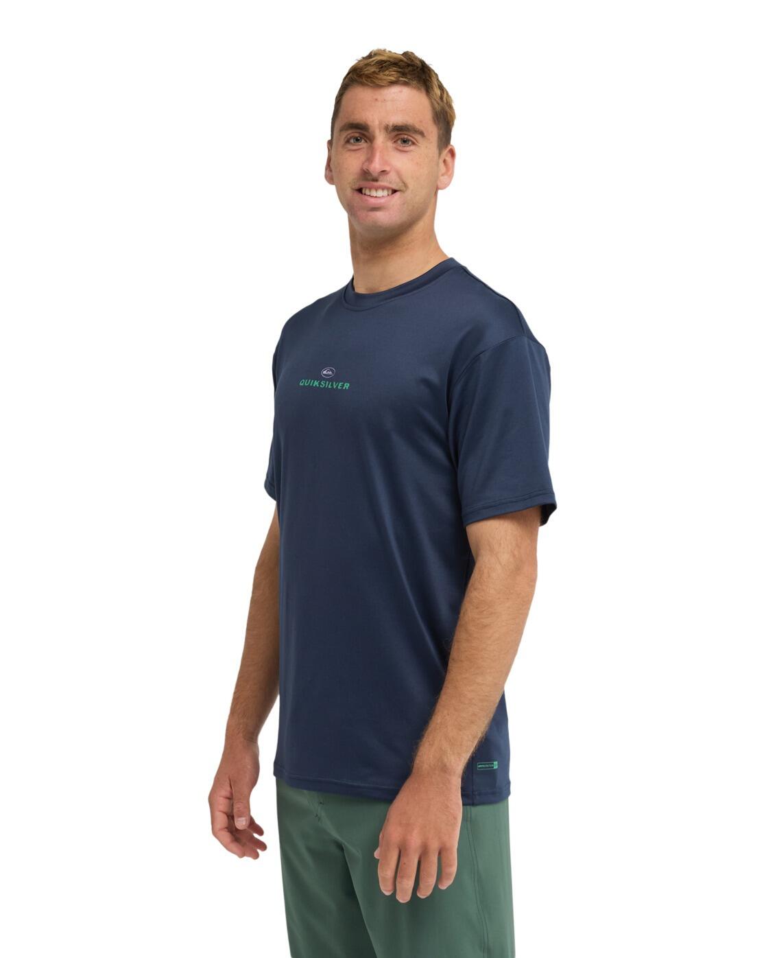 Camiseta de surf de manga corta NOMAD SURF Azul Hombre 4/4