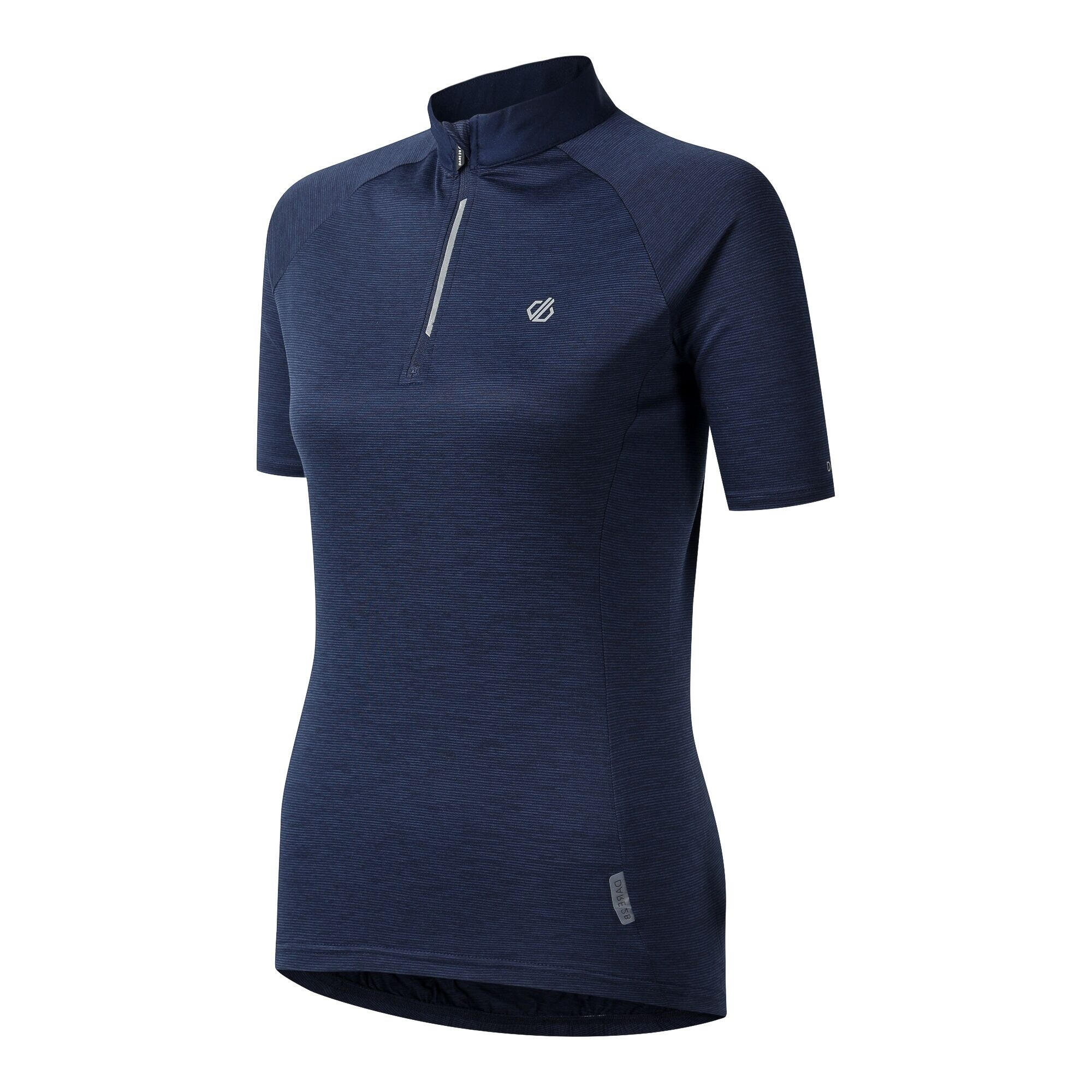 Womens/Ladies Pedal II Jersey (Navy) 3/5