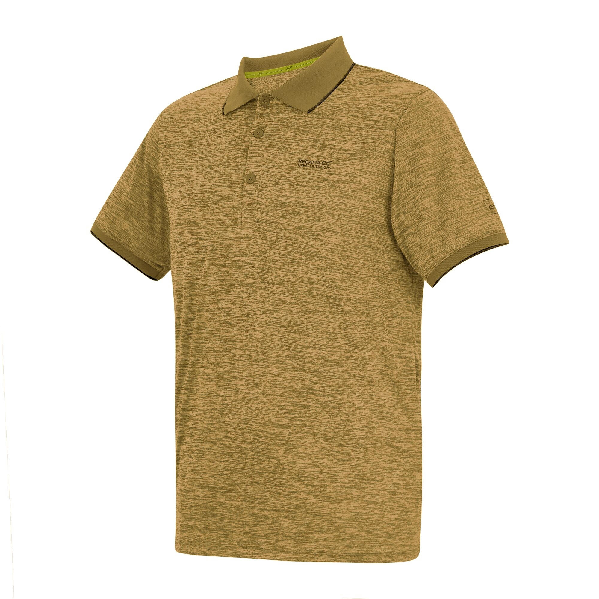 Poloshirt Remex II kurzärmlig Herren Holzbraun 3/5
