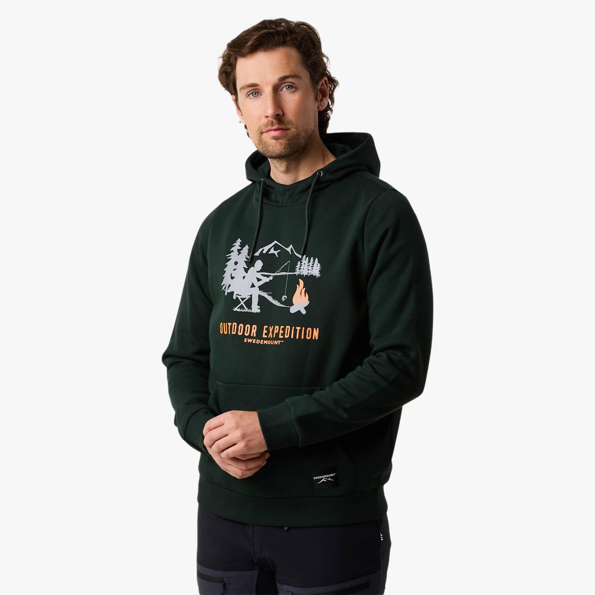Sweat à capuche randonnée homme Forest Hood 4/7