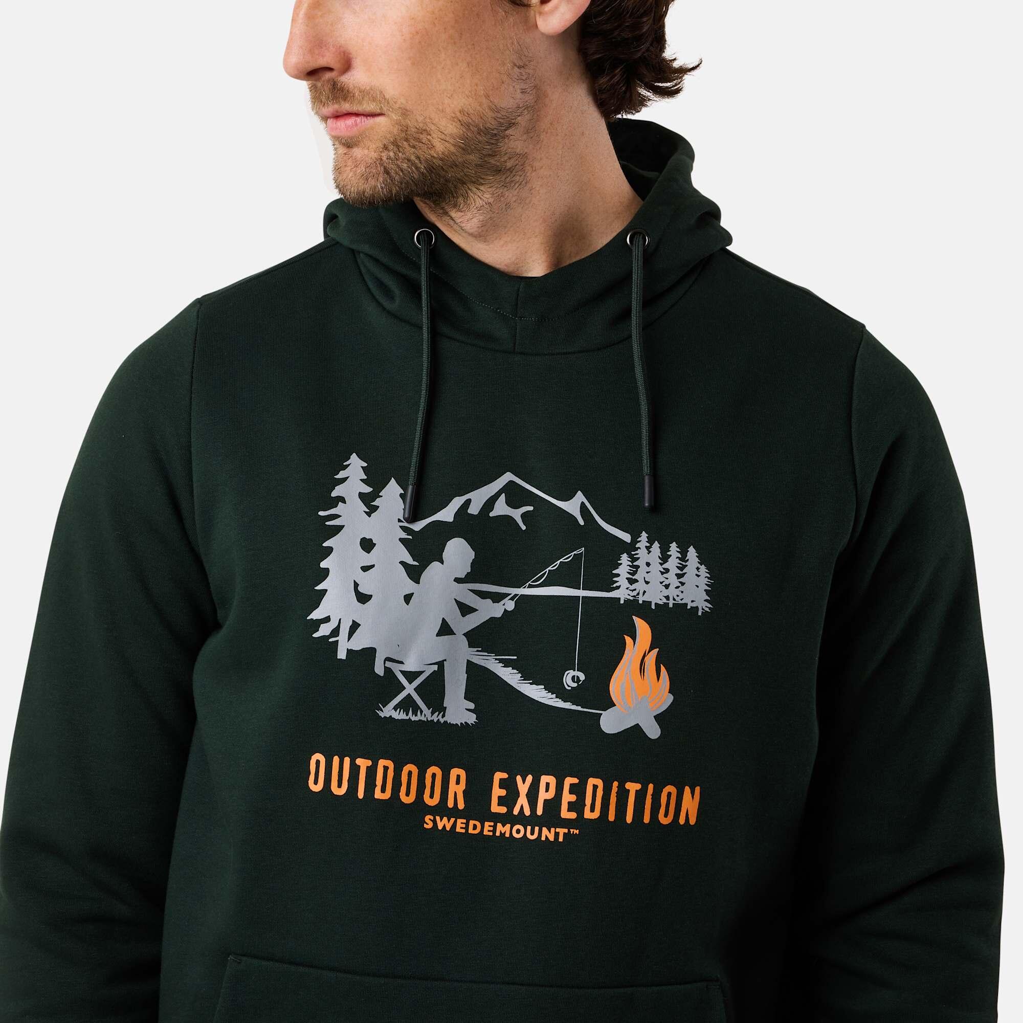 Sweat à capuche randonnée homme Forest Hood 6/7