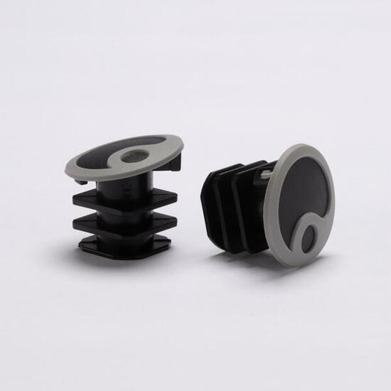 Ergon Endstopfen silbernes Logo GP2/GP3/GP4/GP5