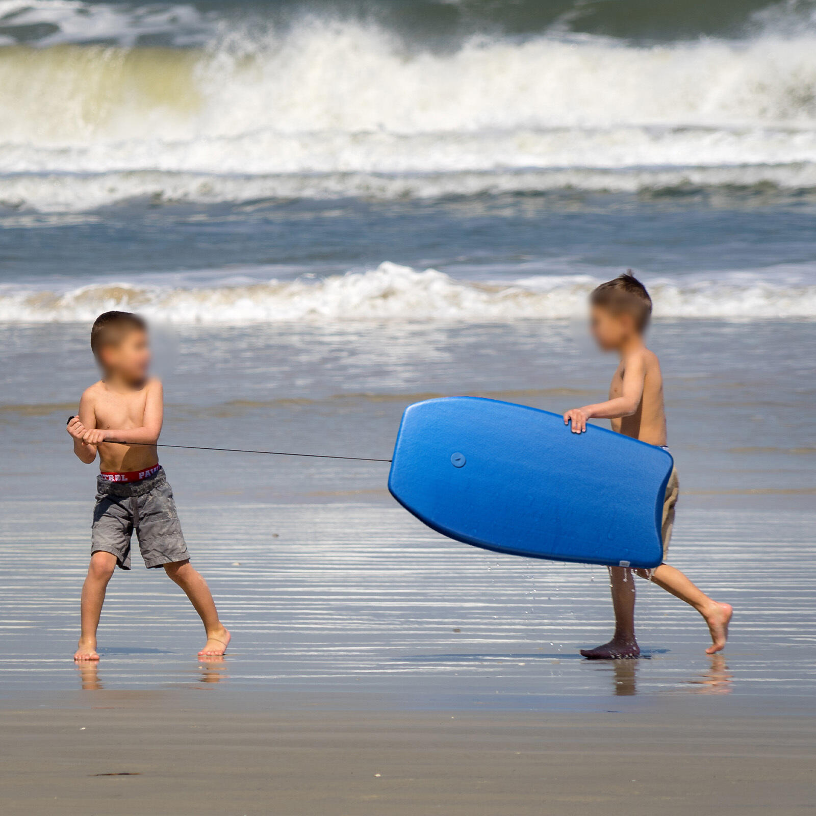 Pranchas de bodyboard 83,8 cm Boogie Board kit 2 unidades, leves com cinto 5/7