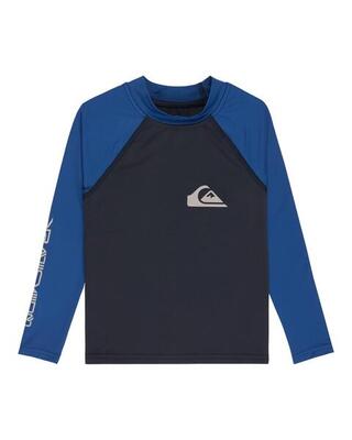 Rash vest met lange mouwen en upf 50 everyday upf50 blau jongens 2-7