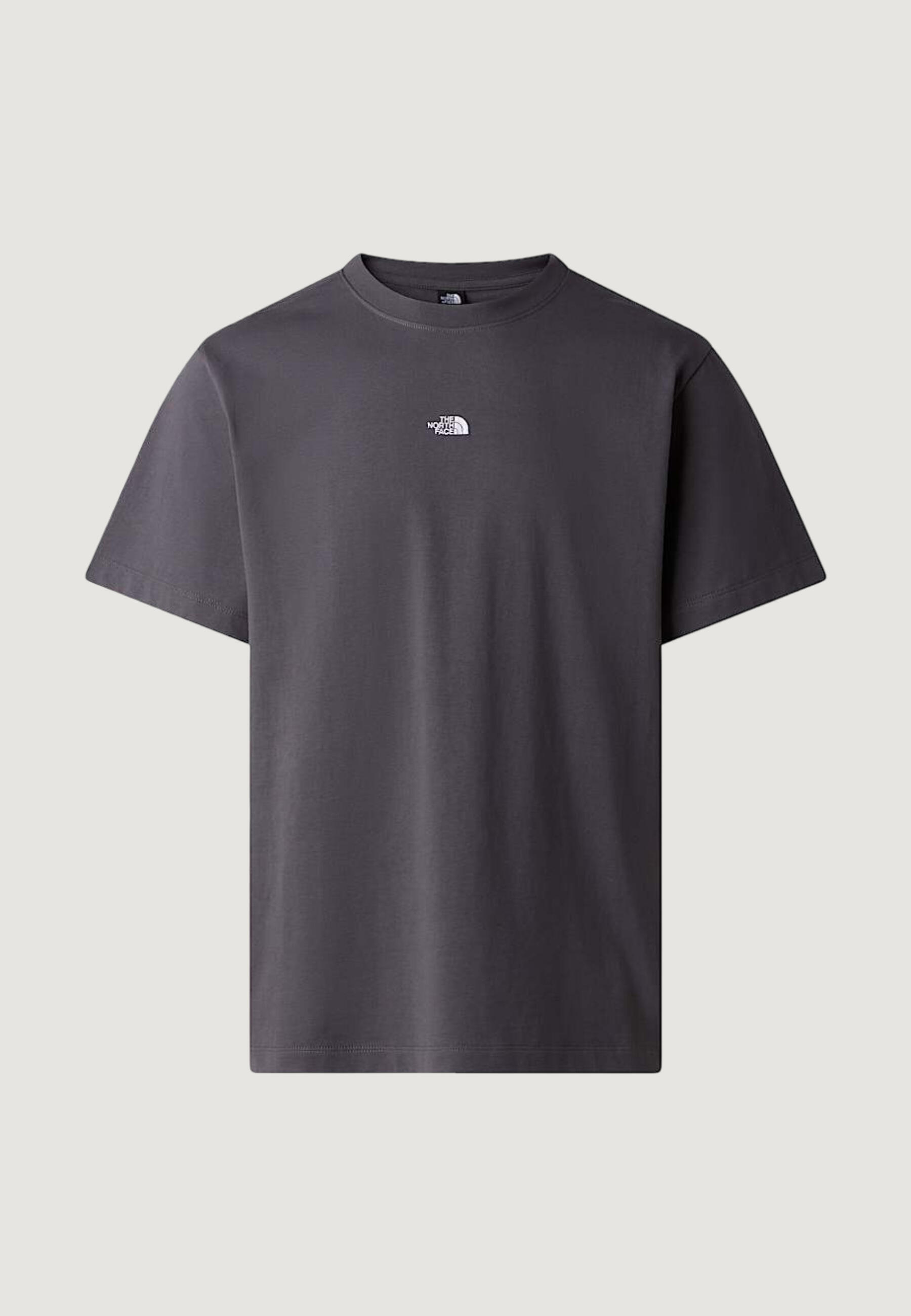 T-shirt maniche corte Uomo M ESSENTIAL CENTER LOGO RELAXED SHORT SL Antracite 5/5
