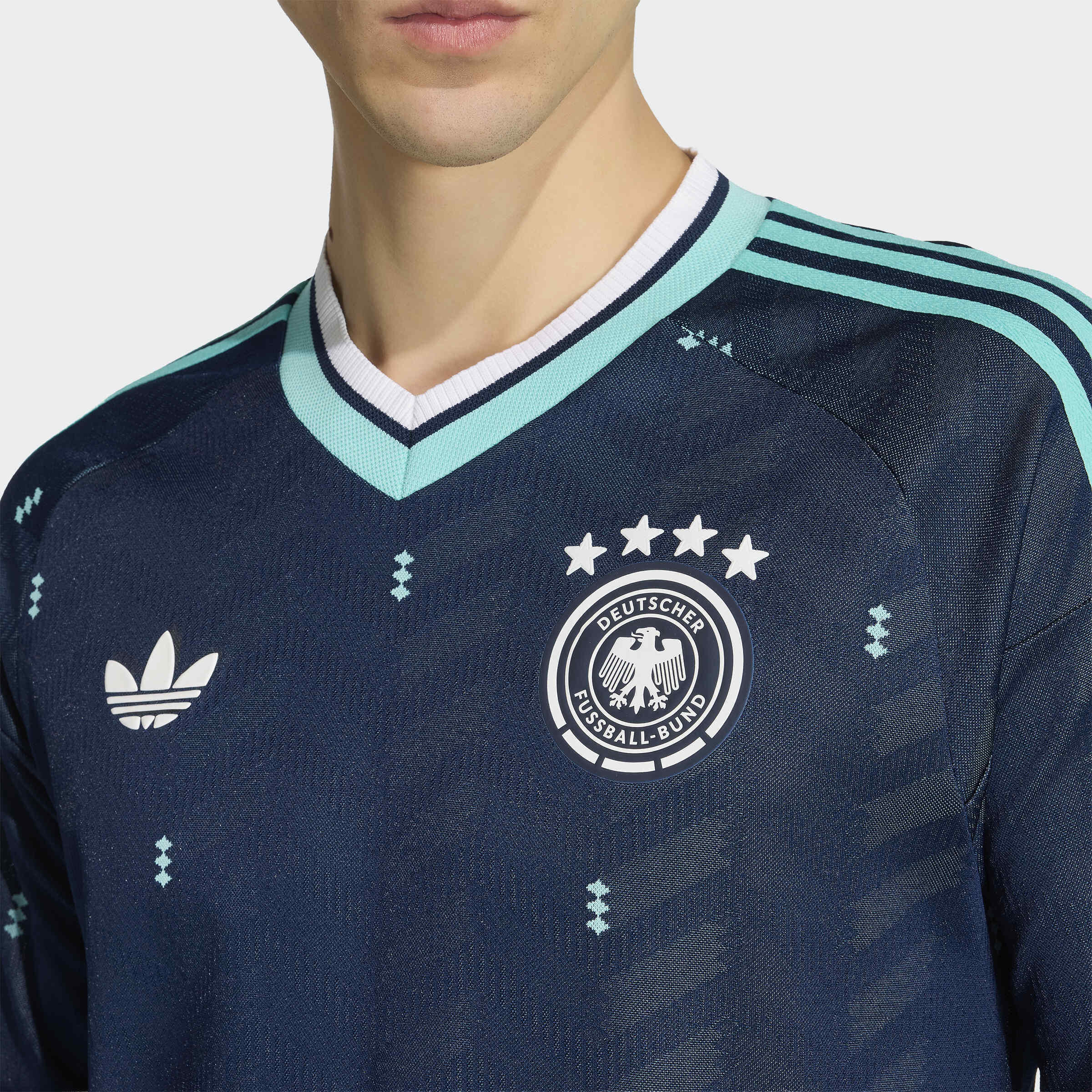 Duitsland 26 Authentiek Uitshirt met Lange Mouwen 6/7