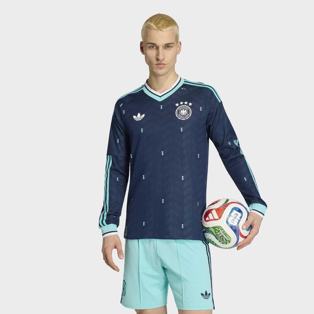 Germany 26 Away Authentic Long Sleeve Jersey