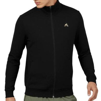 Felpa Nera Uomo Le Coq Sportif - Stile e Comfort