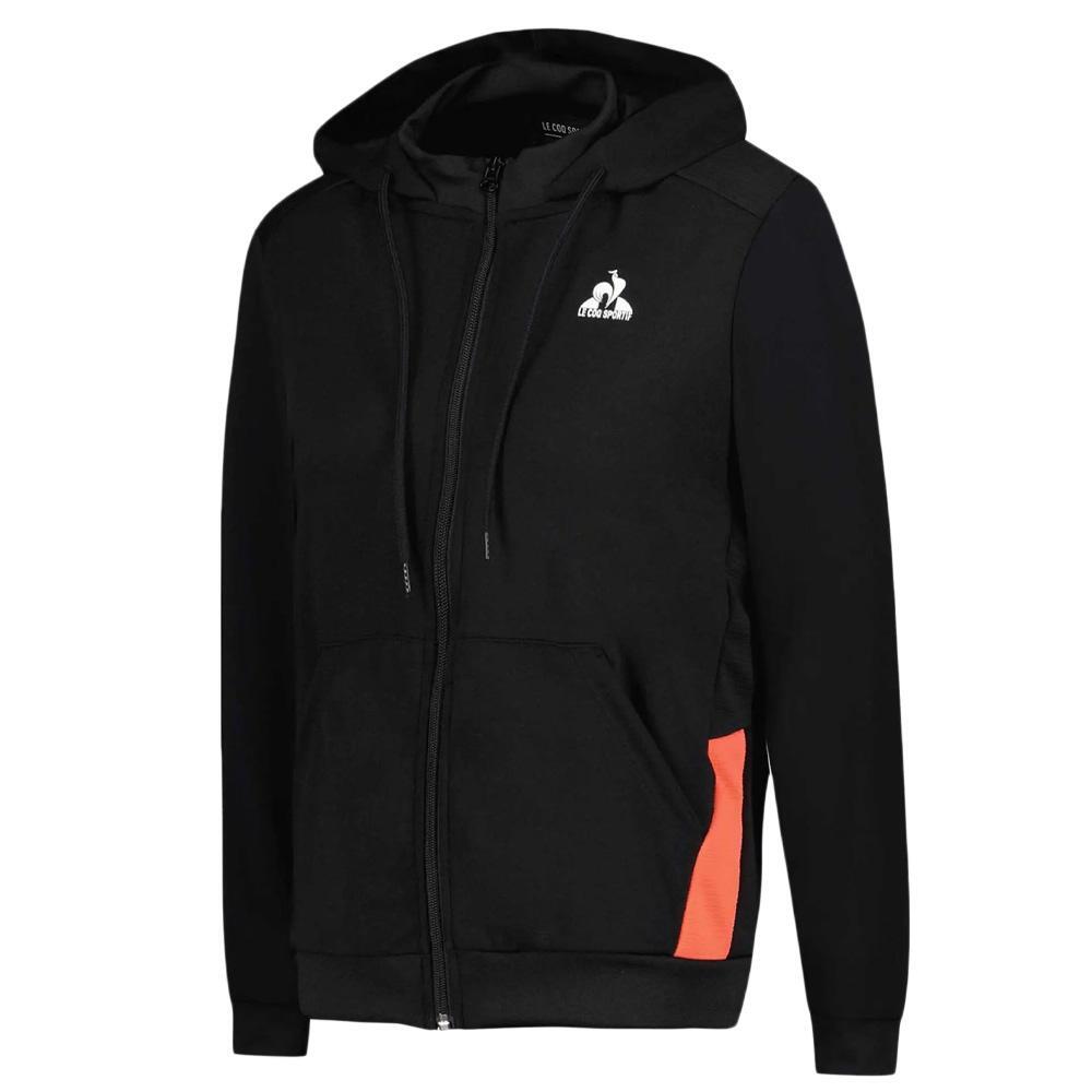 Sweat Noir Femme Le Coq Sportif Training 1/5