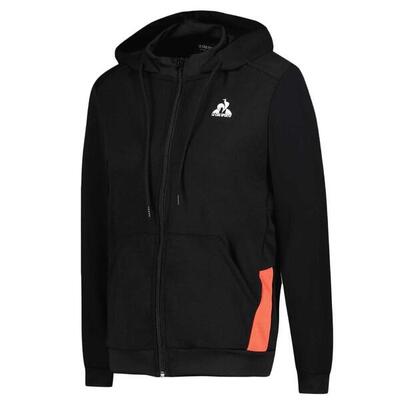 Felpa Nera Donna Le Coq Sportif Training