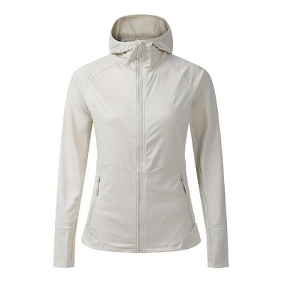 Dames nomadic stretch midlayer (gletsjer groen)