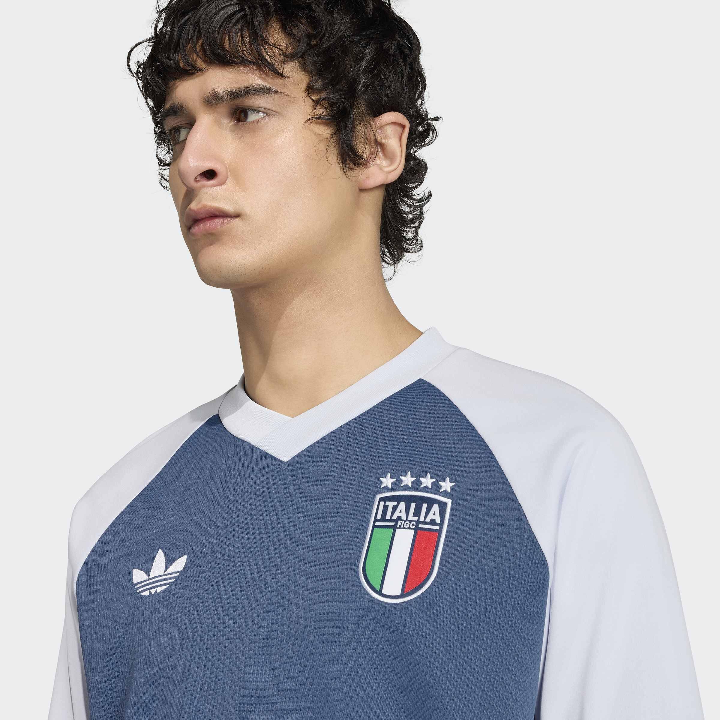 Italië 26 Uit Pre-Match Warm Sweatshirt 7/7