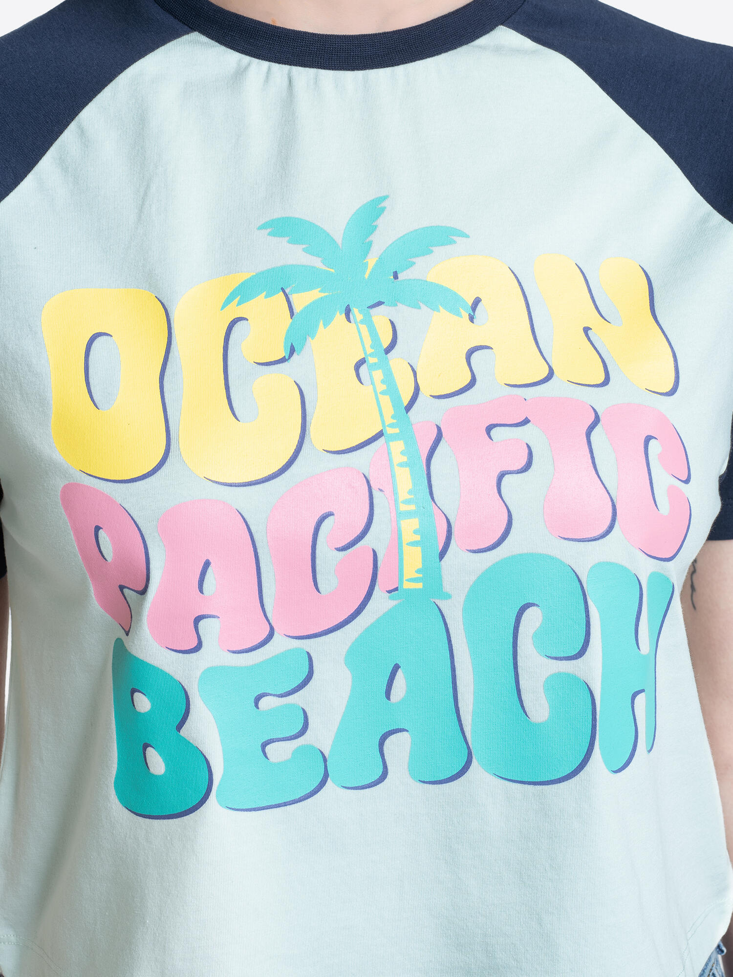 OCEAN PACIFIC Frauen T-Shirt Cropped MAUI 6/6