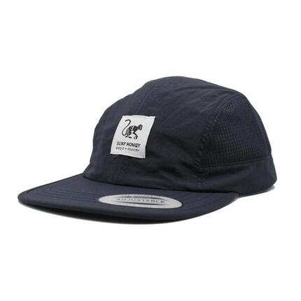 Casquette de running séchage rapide homme / femme – 5 panneaux (Noir)
