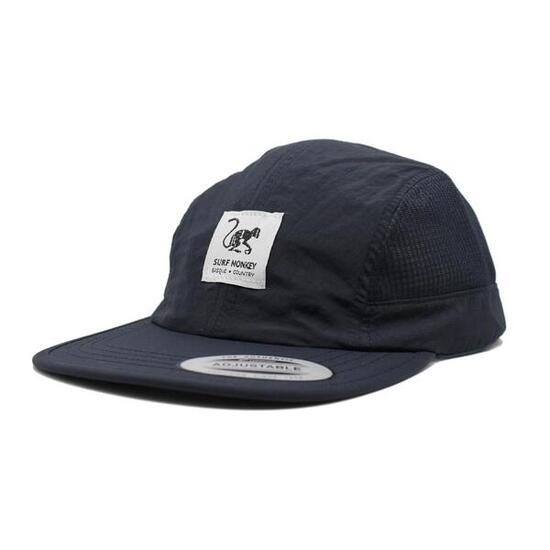 Casquette de running séchage rapide homme / femme – 5 panneaux (Bleu marine)