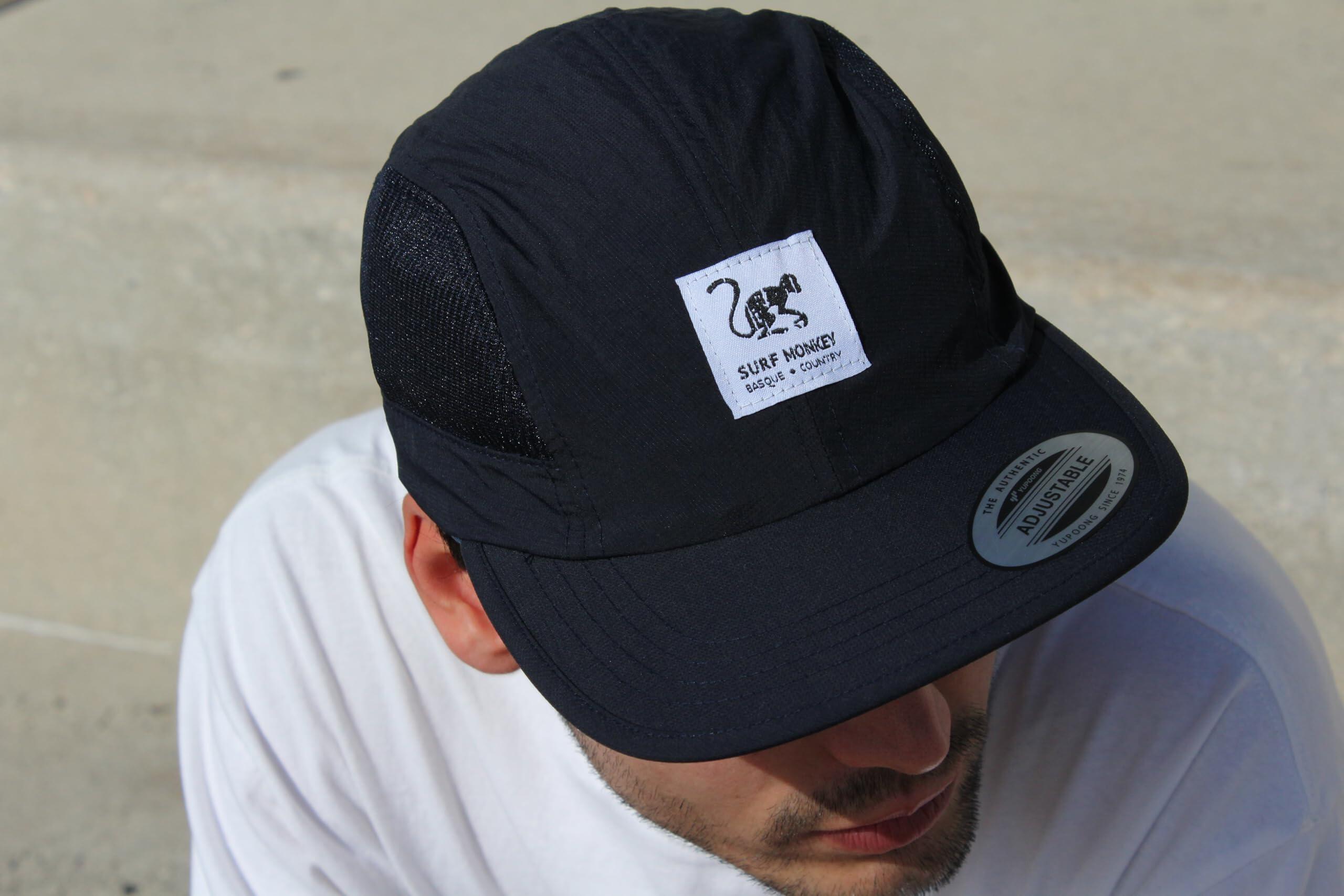 Gorra running Secado Rápido Hombre / Mujer - 5 paneles (Azul Marino) 7/7