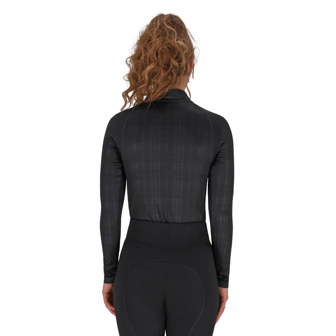 Polo equitazione a manica lunga da donna QHP Zahra 2/4