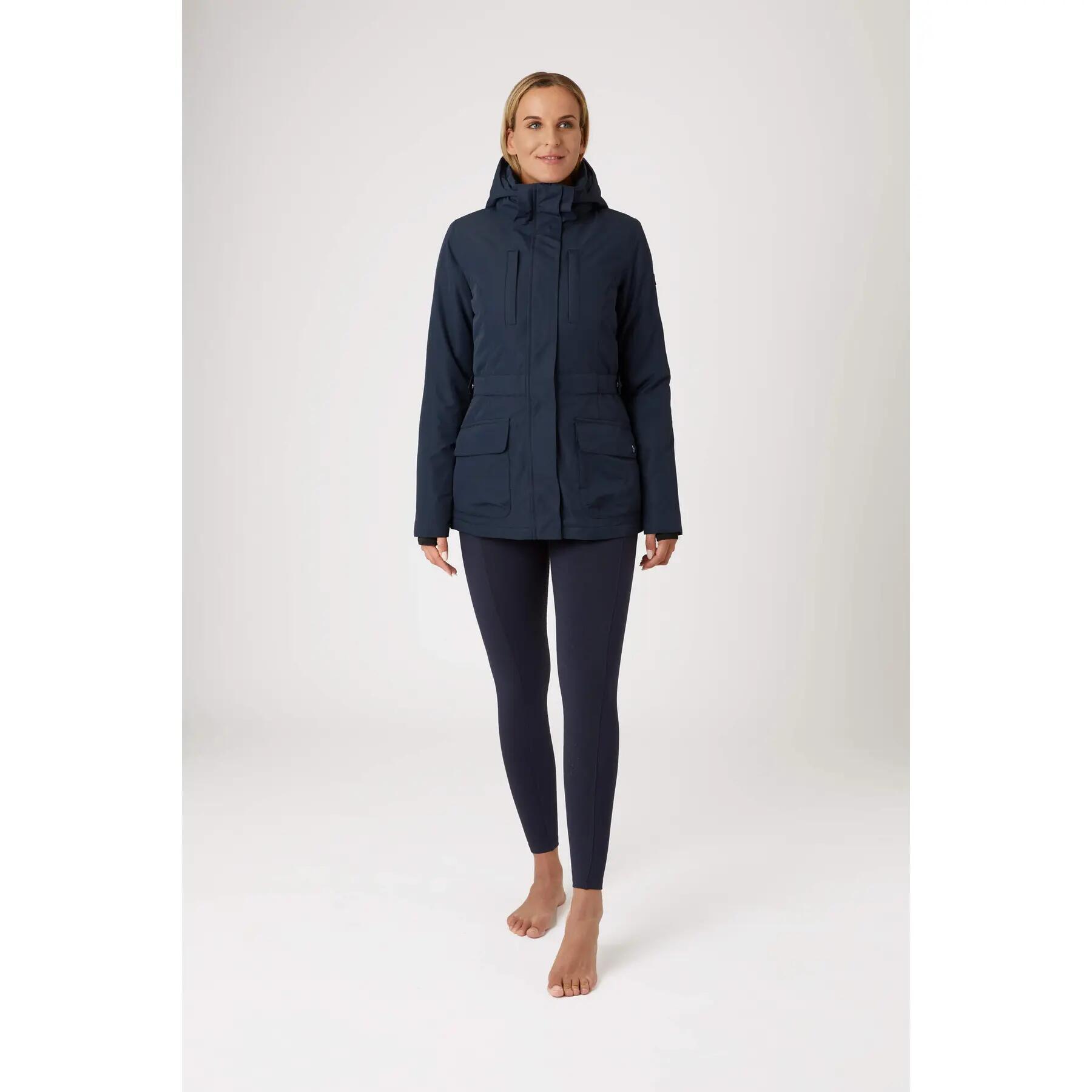 Veste imperméable à capuche pour automne/hiver femme Horze Jadine 3/5