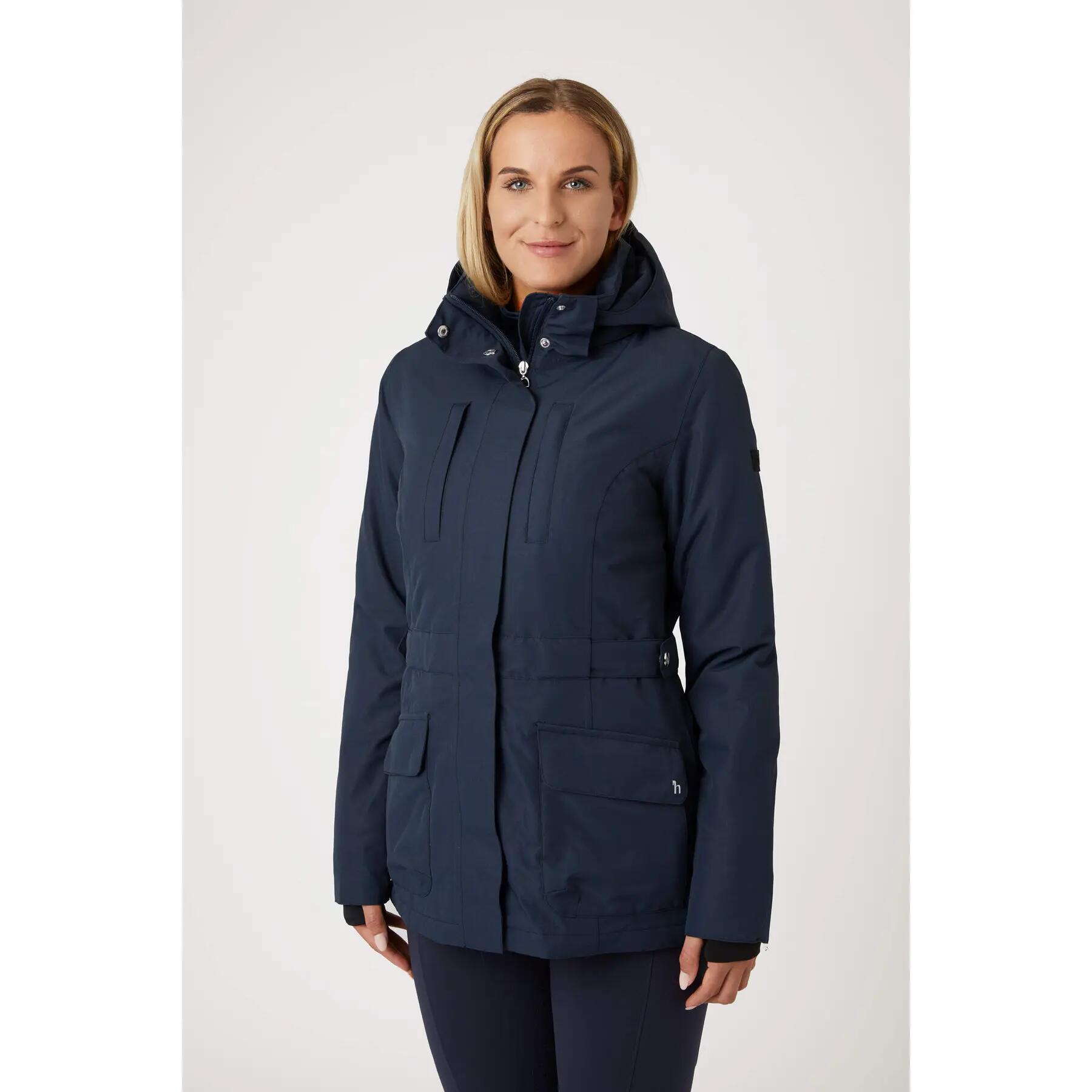 Veste imperméable à capuche pour automne/hiver femme Horze Jadine 4/5