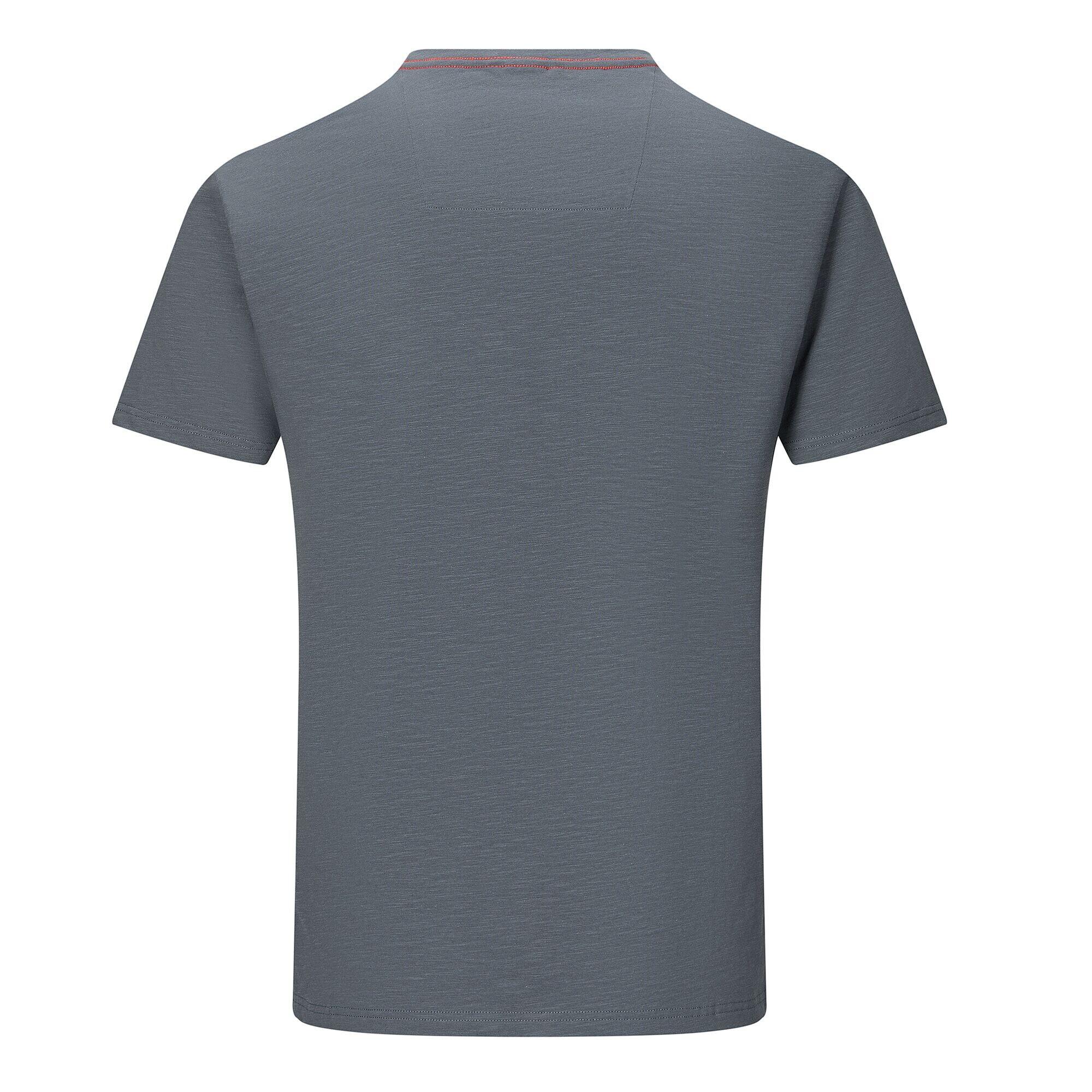 T-Shirt com logótipo Finlo para homem (Tempestade negra) 2/5