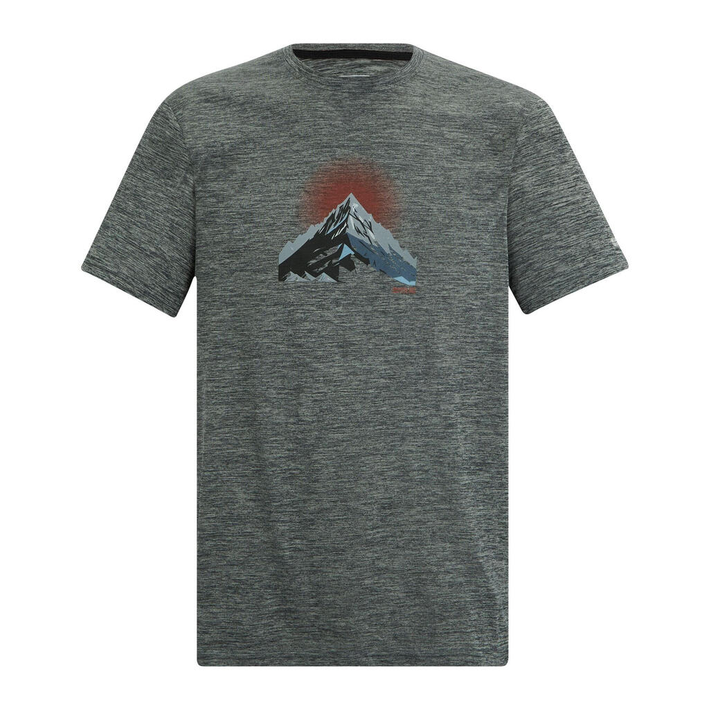 Mens Fingal Mountain Marl TShirt (Dark Storm)