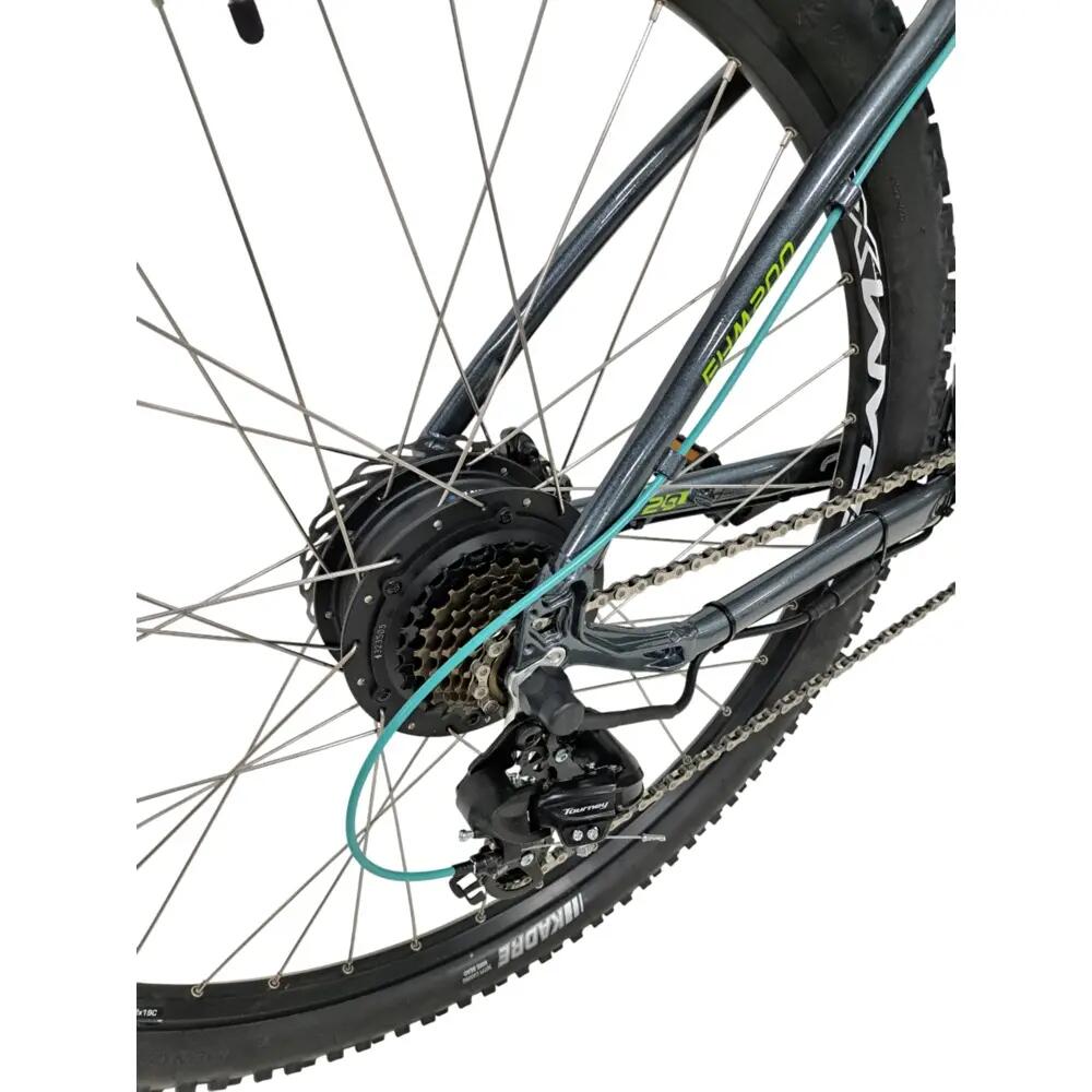 Bicicleta electrica MTB DHS 52870 - 29 inch, L, Gri 5/6