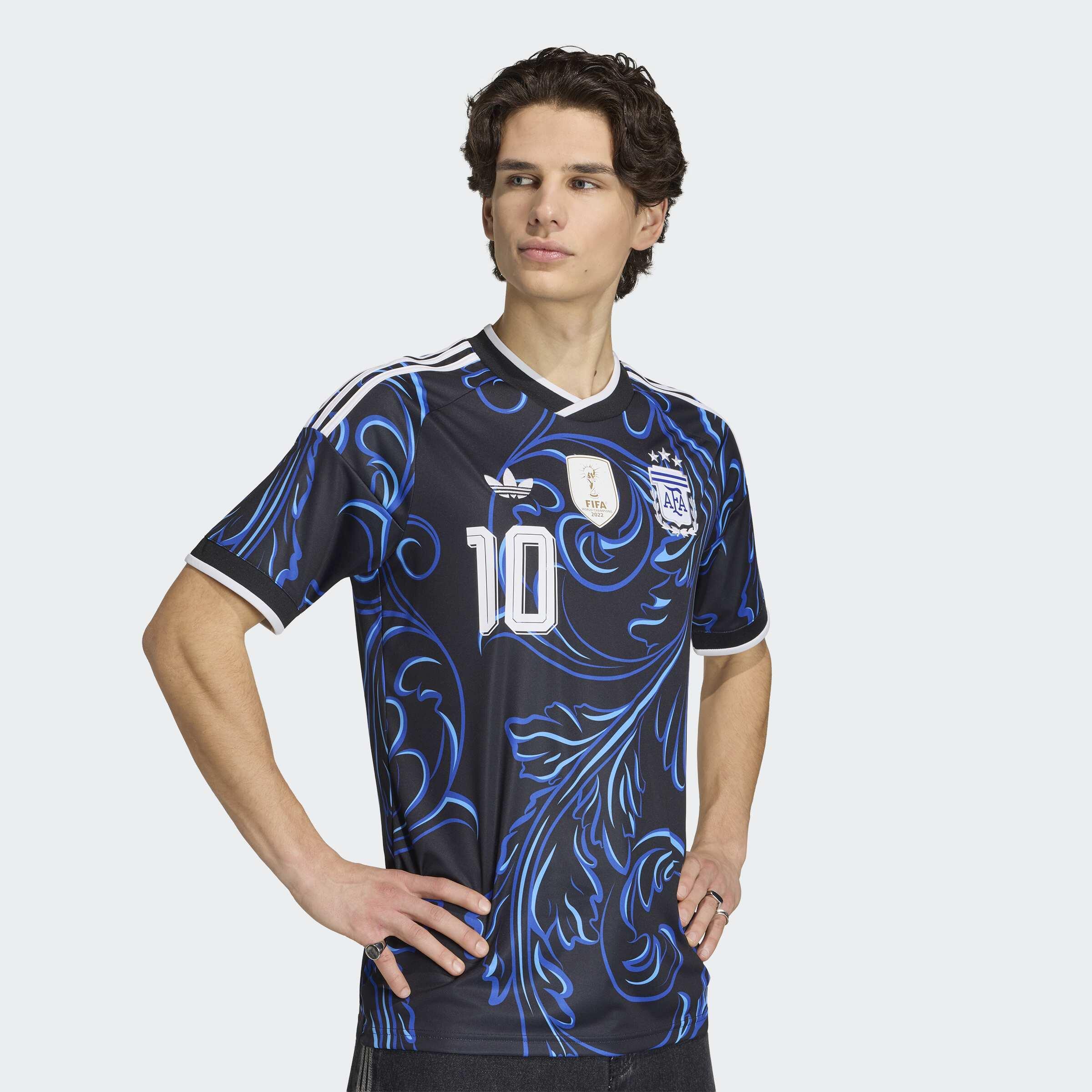 Argentinien 26 Messi Auswärtstrikot 5/8