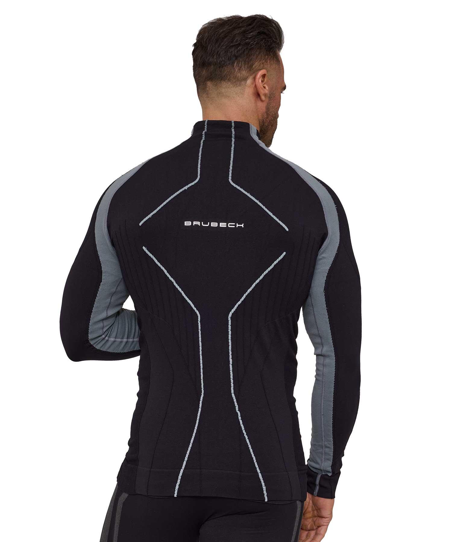 Bluza dresowa termoaktywna rozpinana męska Brubeck ACTIVE PRO 2/5