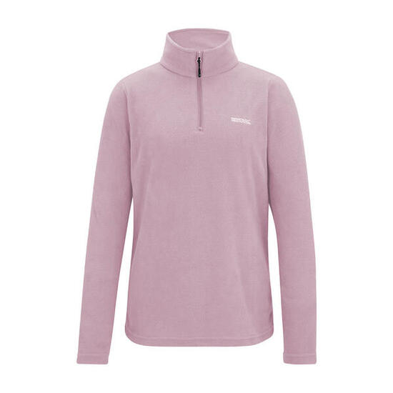 Geweldige Outdoors Dames Sweetheart 1/4 Zip Fleece Sweater (Lila poeder)