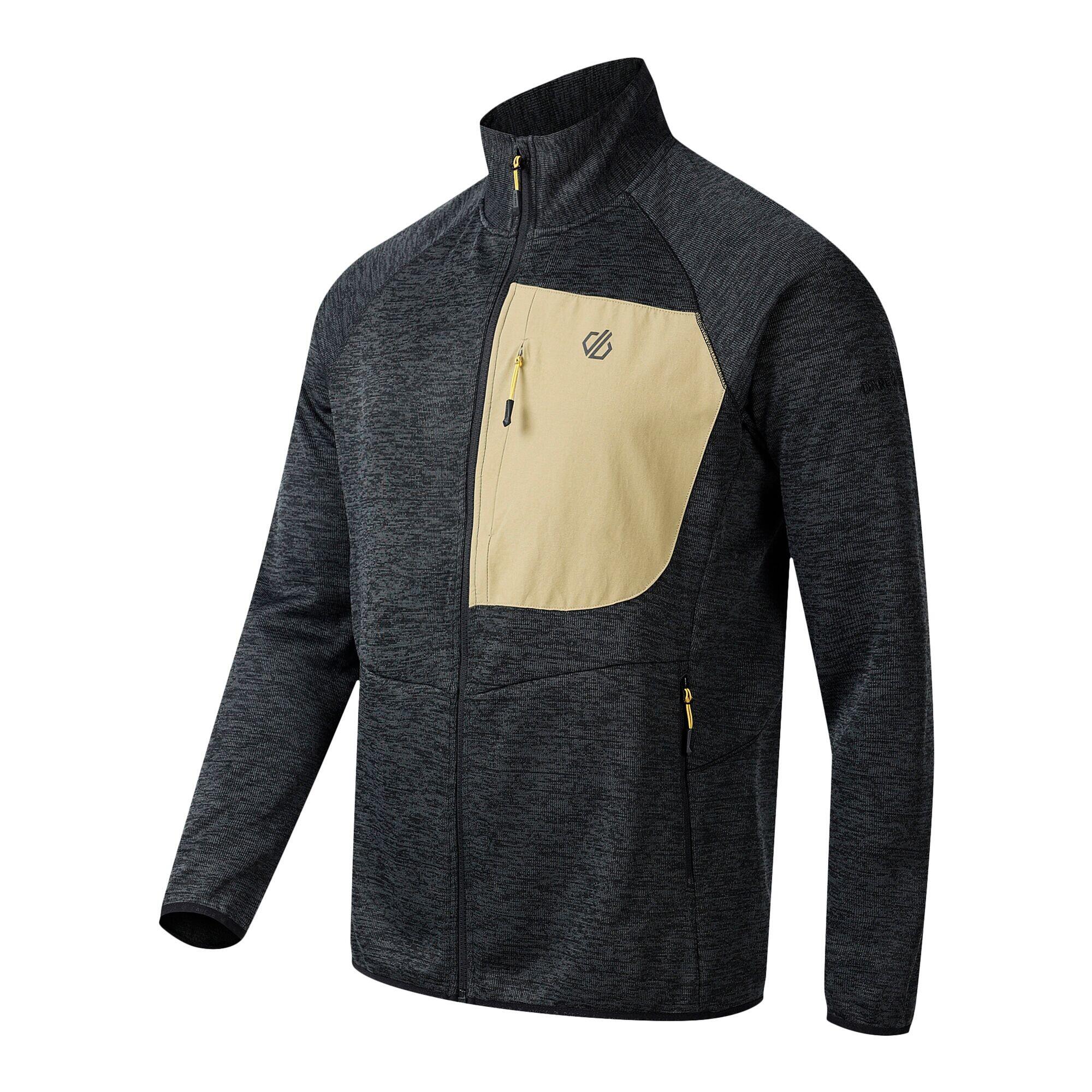 Veste Polaire À Col Montant TORREK Homme (Noir / Beige) 3/5