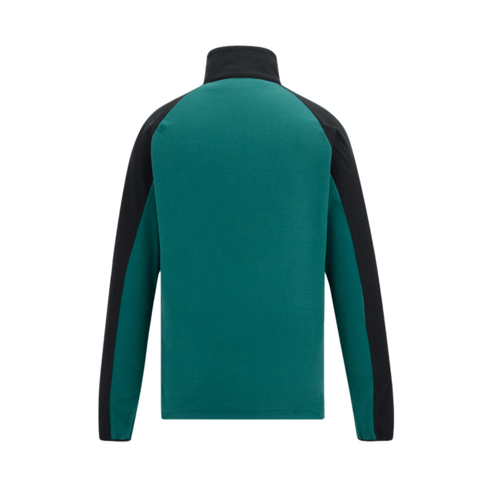Polaire ELSON Homme (Vert Méditerranéen / Noir) 2/4