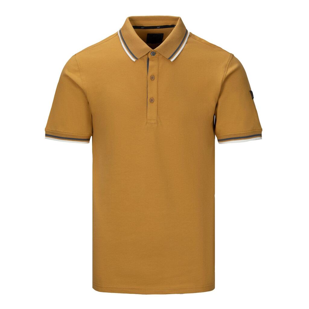 Mens Adryan Polo Shirt (Wood Brown)
