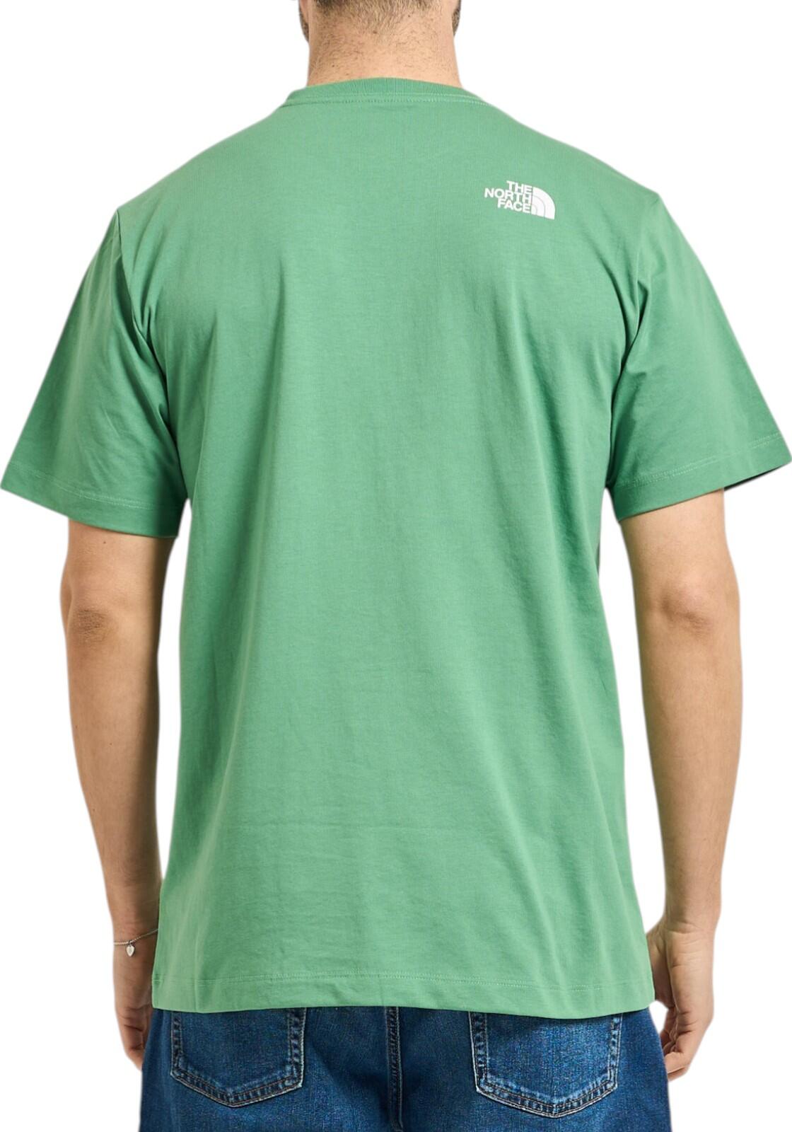 Tee Shirt The North Face M Evo Hlf Dme Reg Ss Tee Nf0a8b6jg57 Dimmed Alg 3/6