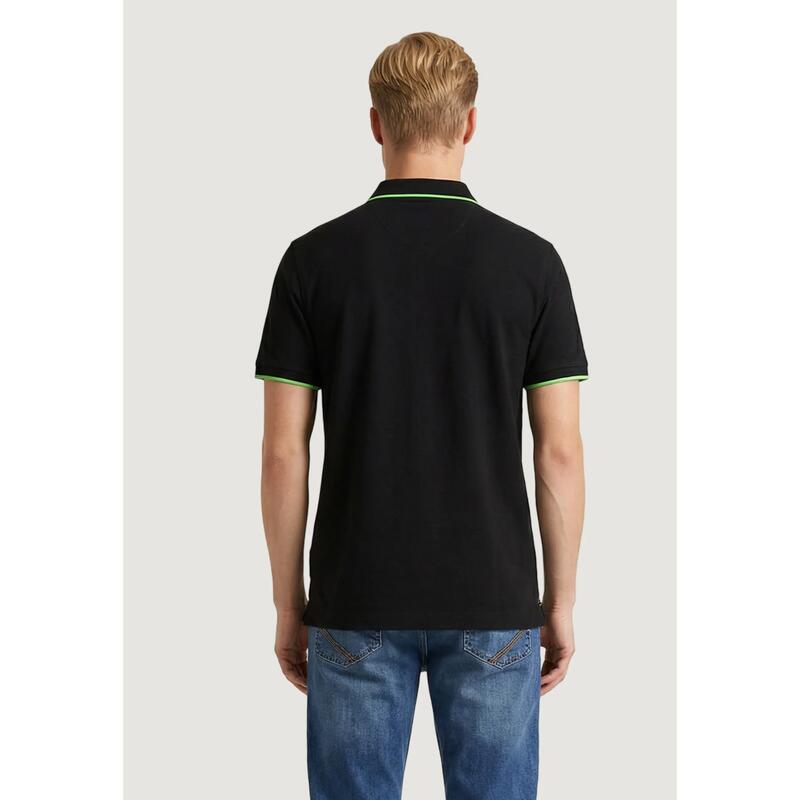 Tricou polo BLACK  BĂRBAŢI