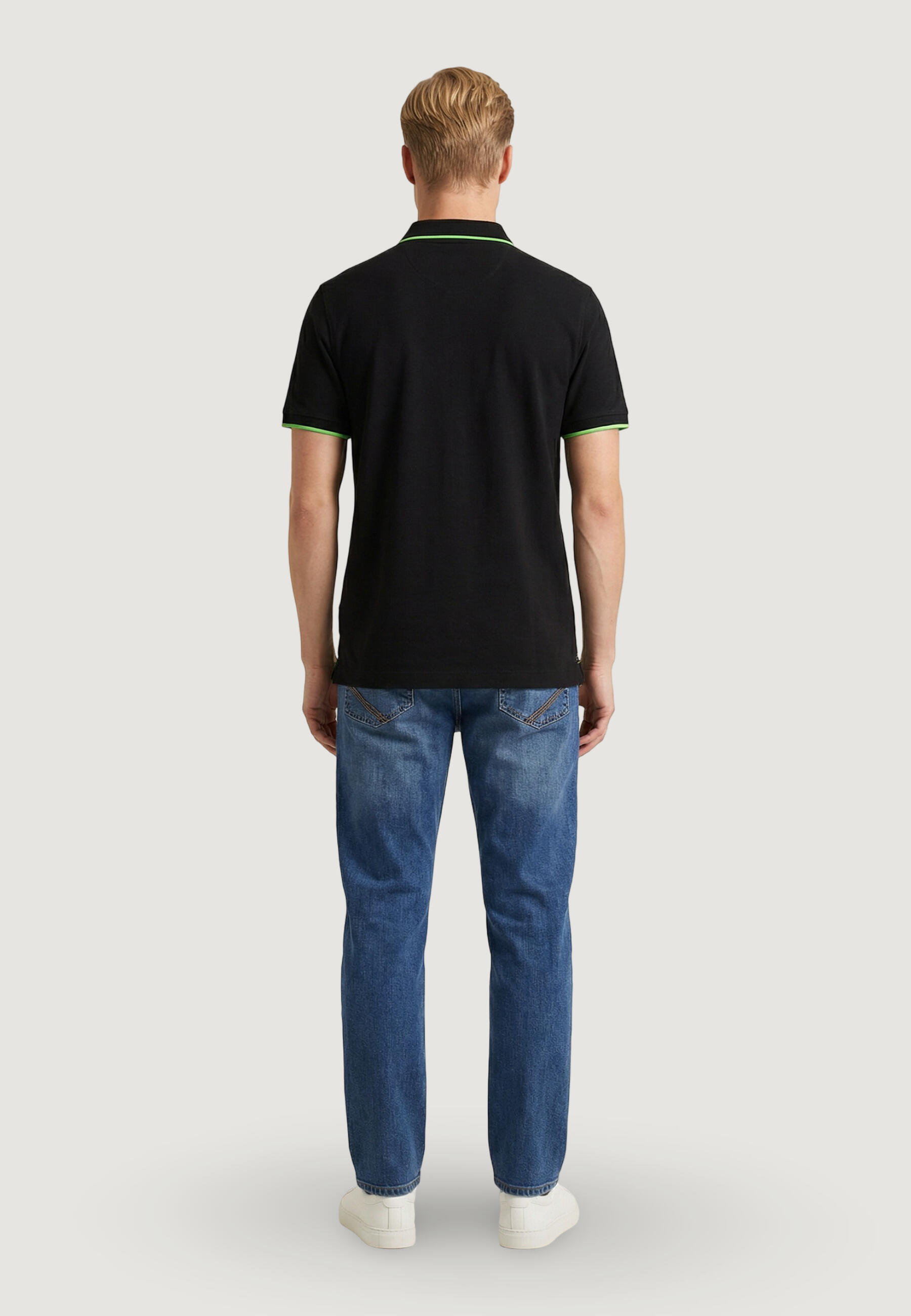 Polo maniche corte Uomo BLACK Nero 2/5