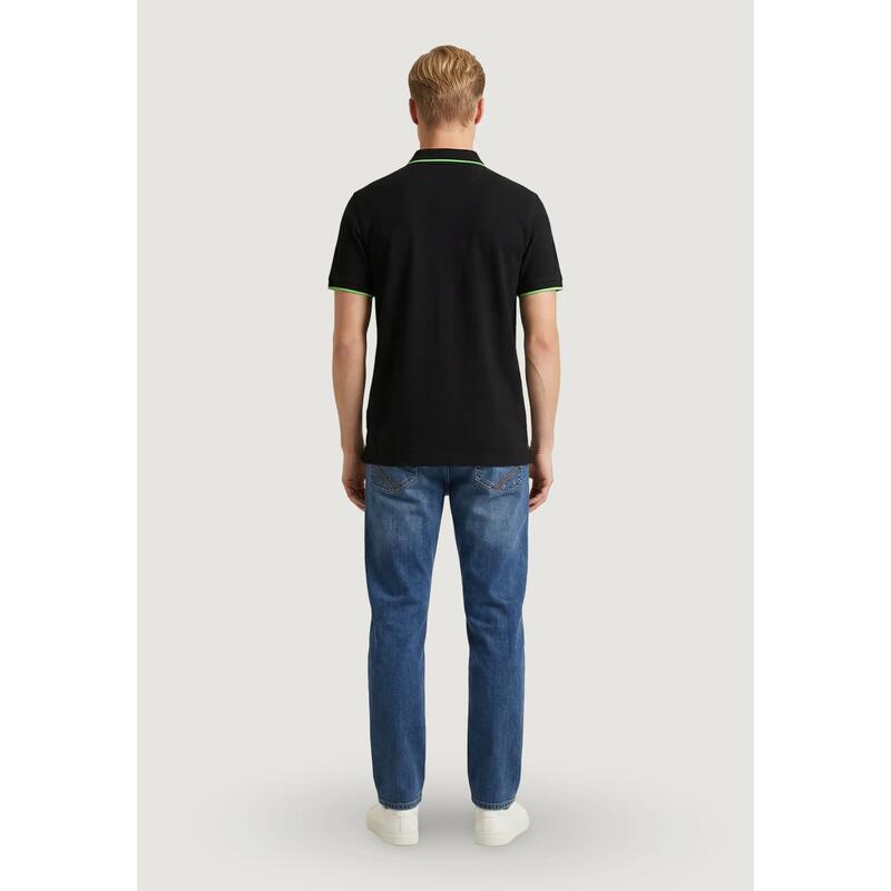 Tricou polo BLACK  BĂRBAŢI